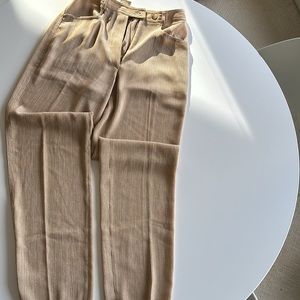 Emporio Armani beige light pant size 38 Italian